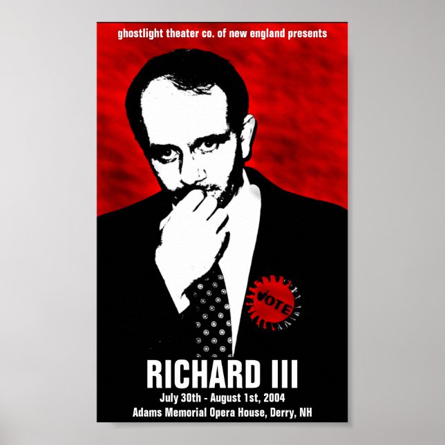 Ghostlight Richard III Poster (Front)