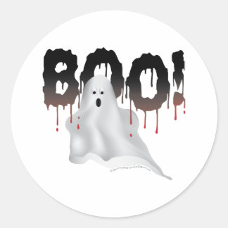 Ghostly Boo! Sticker