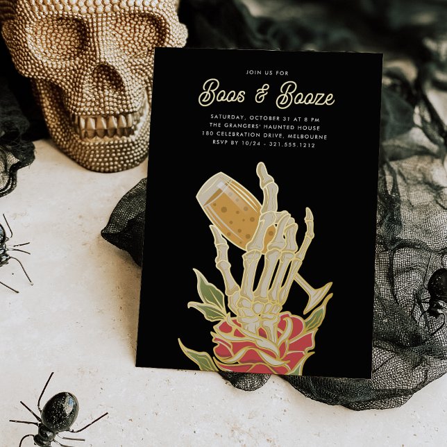 Ghostly Champagne "Boos & Booze" Halloween Party (Creator Uploaded)