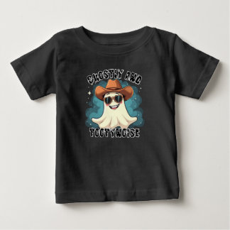 Ghostly Cowboy TootyNoise Cartoon Baby T-Shirt
