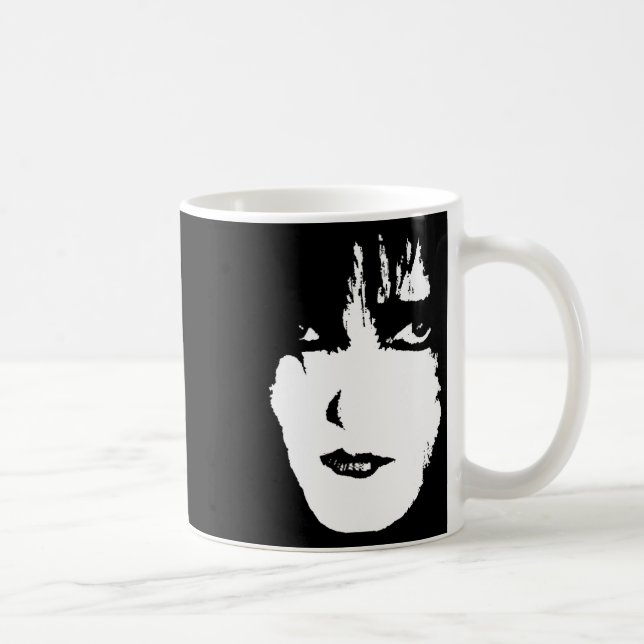 Ghostly Creepy Face  Coffee Mug (Right)