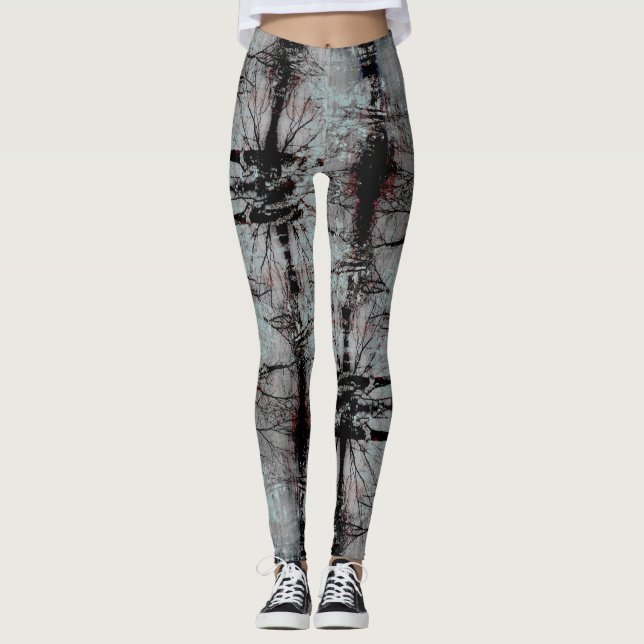 Ghostly Forrest Leggings (Front)