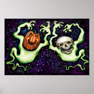 Ghostly Fun Poster