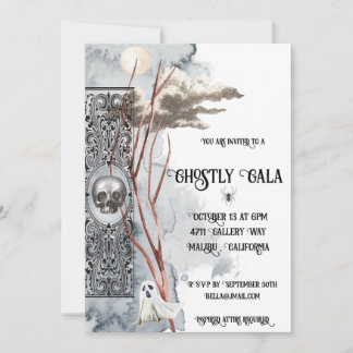 Ghostly Gala Invitation
