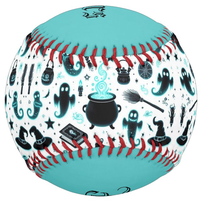 Ghostly Glows (customise) Softball (Front)