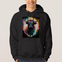 Ghostly Grace: Spectral Holographic Highland Cow,