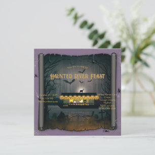 Ghostly Graveyard Cruise Invitation