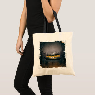 Ghostly Graveyard Cruise Tote Bag