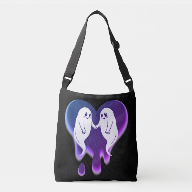 Ghostly Love  Crossbody Bag (Front)