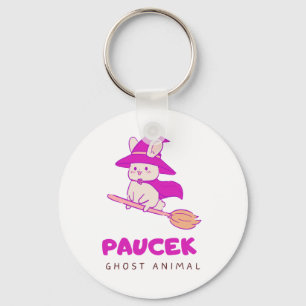 Ghostly Mouse Keychain