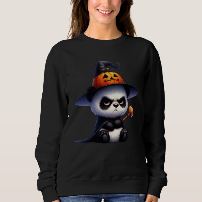Ghostly Panda Friend Sweatshirt (Front)