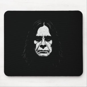 Ghostly Rock N Roller Legend Halloween Icon Face A Mouse Pad