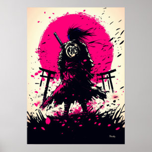 Ghostly Ronin – The Spirit of the Samurai Poster