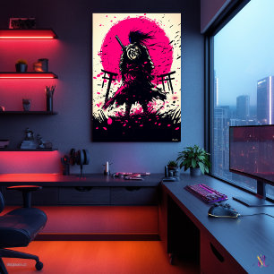 Ghostly Ronin – The Spirit of the Samurai Poster