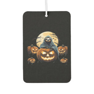 Ghostly Sloth's Midnight Haunt Classic T-Shirt Car Air Freshener