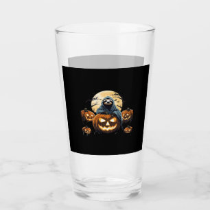 Ghostly Sloth's Midnight Haunt Classic T-Shirt Glass