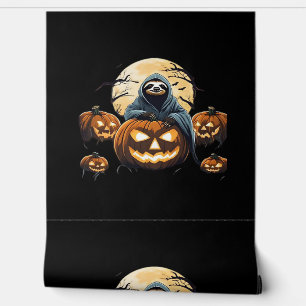 Ghostly Sloth's Midnight Haunt Classic T-Shirt Wallpaper