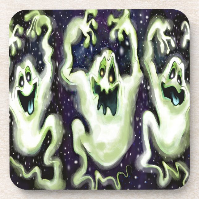 Ghostly Trio Coaster (Front)