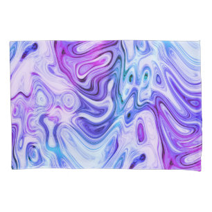ghostly whisper, marbled pastel : pillowcase