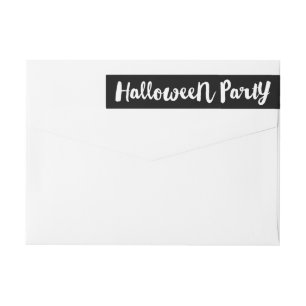 Ghostly Wrap Around Label