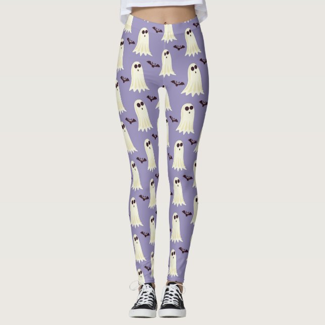 Ghosts and bats leggings (Front)