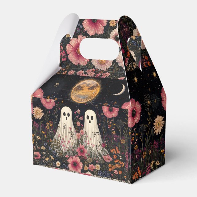 Ghosts and Flowers Favour Box (Front Side)