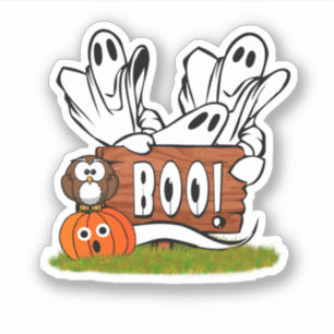 Ghosts and Friends Halloween