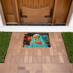 Ghost's Craving for Cookies Doormat