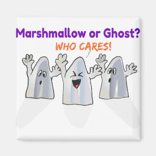 ghosts funny gift magnet
