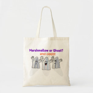 ghosts funny gift tote bag