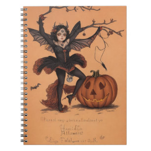 Ghosts & Goblins Creepy Halloween notebook