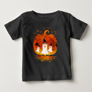 GHOSTS HALLOWEEN COSTUME PUMPKIN FALL SEASON GIFTS BABY T-Shirt
