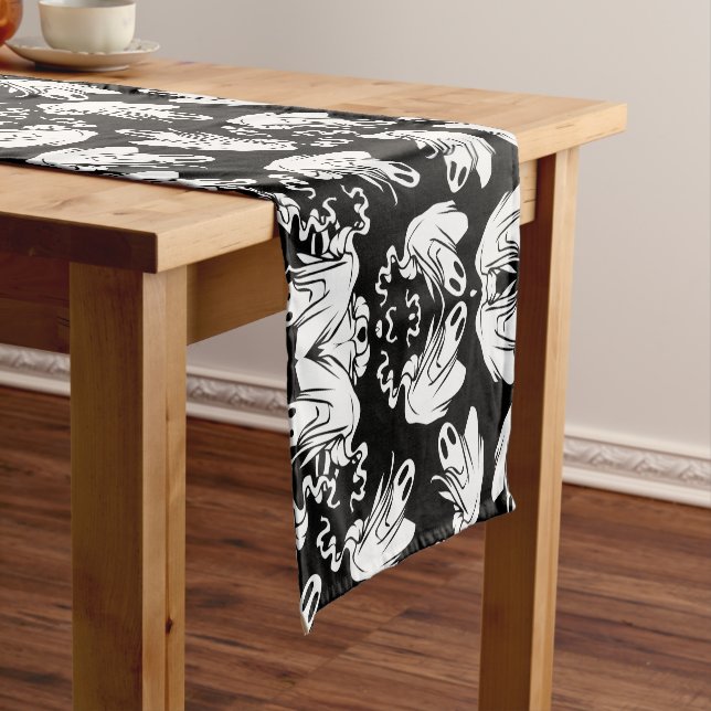 Ghosts Halloween  Short Table Runner (In Situ)