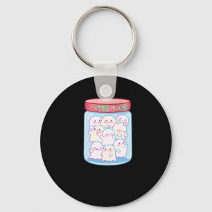 Ghosts Happy Pills Sticker  Key Ring