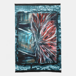 Ghosts In The Closet Tea Towel