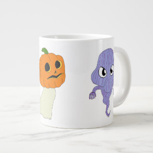 Ghosts Large Coffee Mug