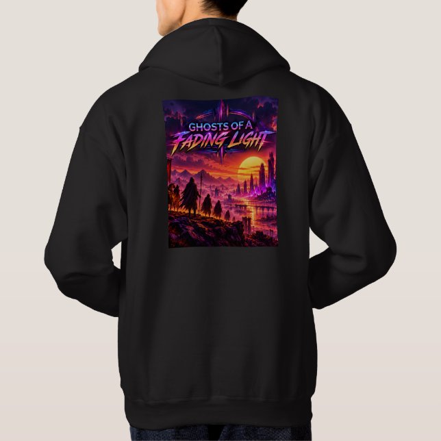 Ghosts of a Fading Light Sci-Fi Pullover Hoodie (Back)