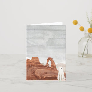 Ghosts of Moab Thank You Card