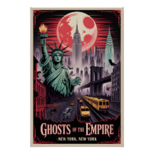 Ghosts of the Empire Haunted NYC Poster