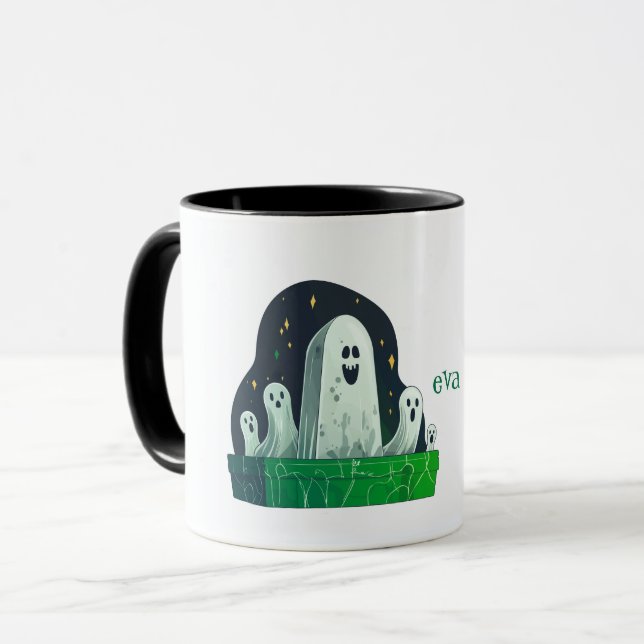 Ghosts of the Night Mug (Front Left)