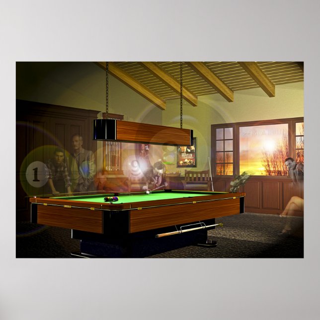 Ghosts Pool Poster (Front)