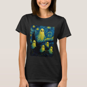 Ghosts & Pumpkins Happy Halloween Costume Day Boys T-Shirt
