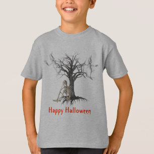 Ghosts Skeleton Cute Halloween T-Shirt