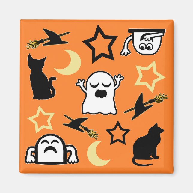 GhostsAndCats10000 Magnet (Front)