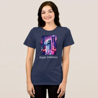 Ghosty Wave & Urban Lights Tri-Blend Shirt
