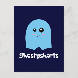Ghostyshorts Postcard