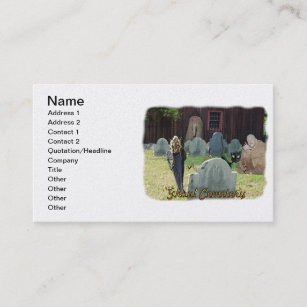 Ghoul Cemetery Business Card