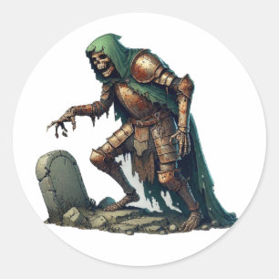 Ghoul Classic Round Sticker