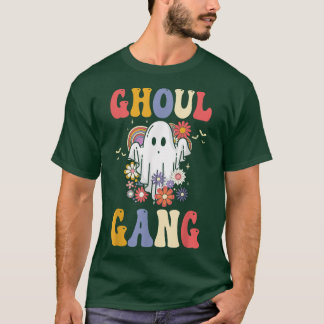 Ghoul Gang Groovy Hey Boo Pumpkin Boo Crew Hallowe T-Shirt