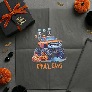 Ghoul Gang Spooky Gift Wrap Tissue Paper